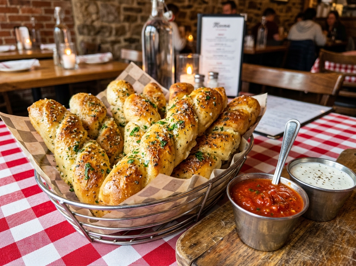 Basket of Breadsticks